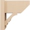 Ekena Millwork 8-in W x 14-in D x 14-in H Balboa Slat Rough Cedar Woodgrain TimberThane Outlooker, Primed Tan OUTUR080X14X14BOA24RCPR - alternate 6